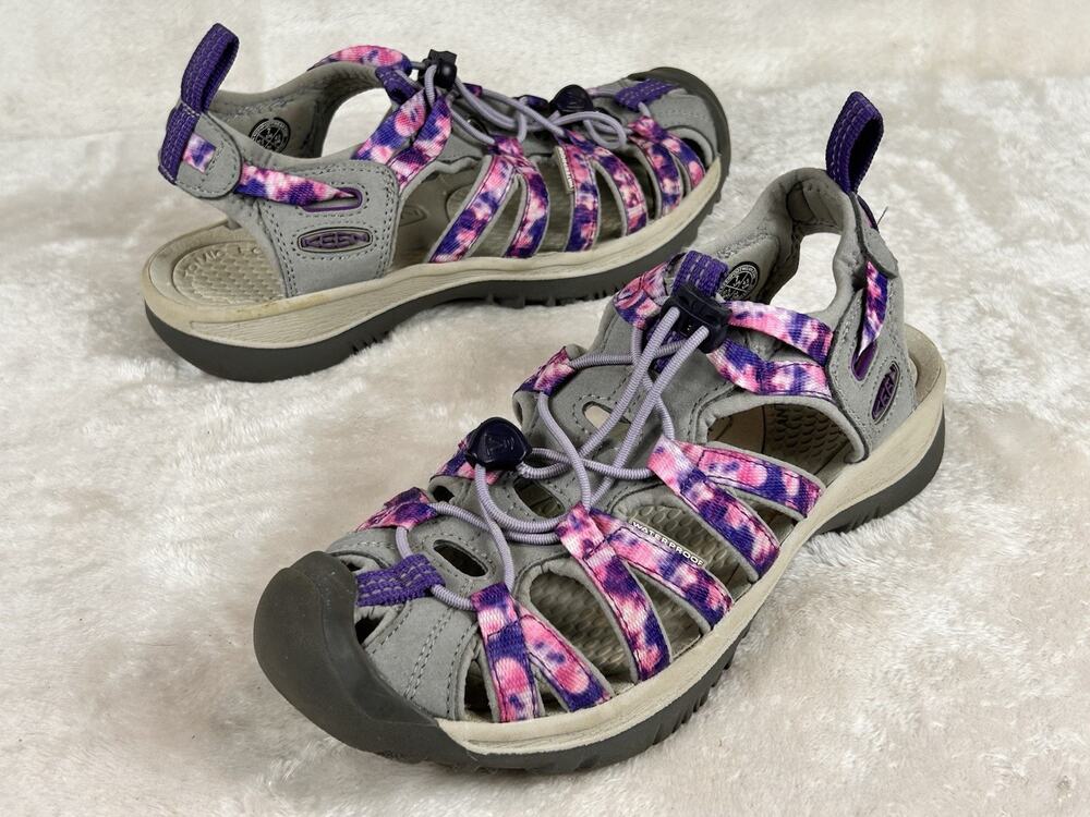 Keen Whisper Sandals Women’s Sz 7 Purple water sport shoes Fishing Hiking